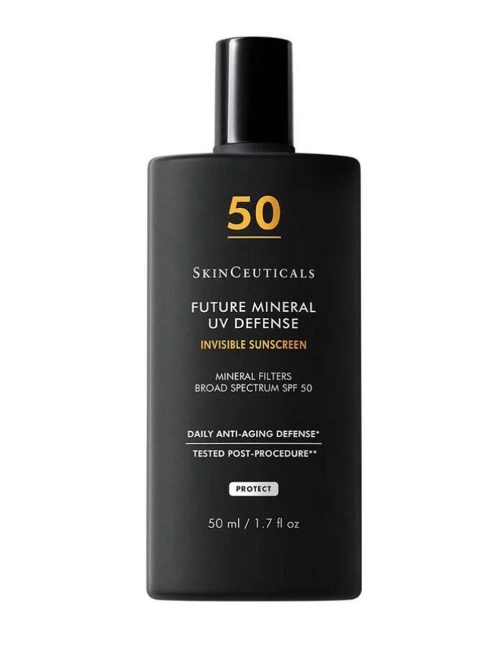 SkinCeuticals Future Mineral UV Defense SPF 50 - Black with Gold Accents